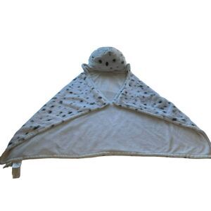 Harry Potter Hedwig Owl Hooded Blanket 30" x 50" Kids Soft Plush (Ages 3+)